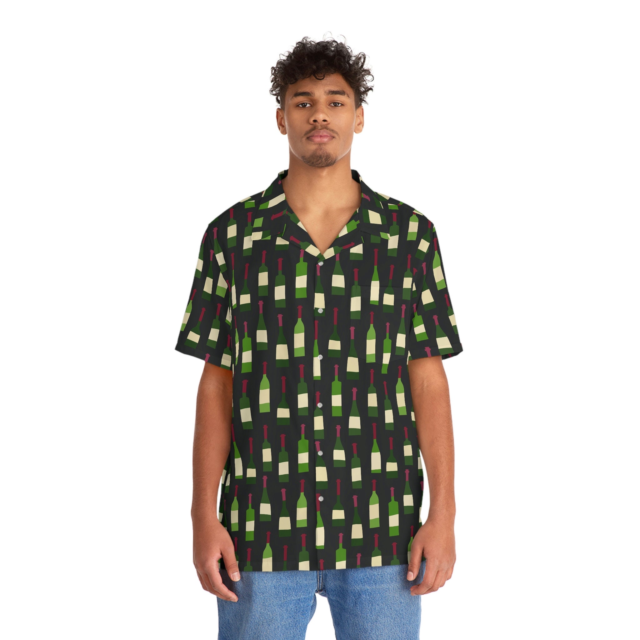 Men's Hawaiian Button Down Men's Summer Button Down Etsy