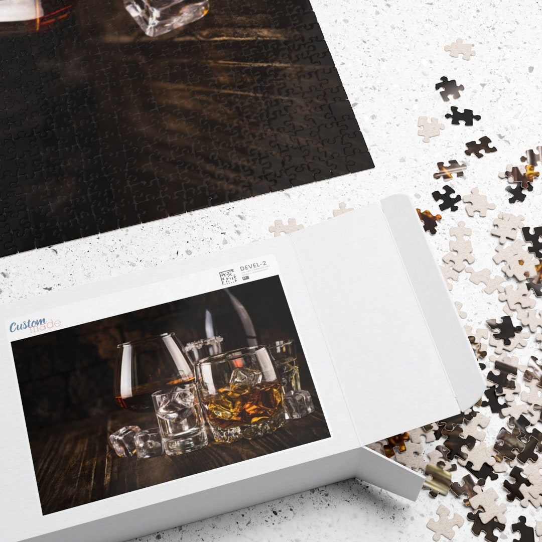 Bar Puzzle Alcohol Puzzle Alcohol Design Whiskey Puzzle Vodka Puzzle
