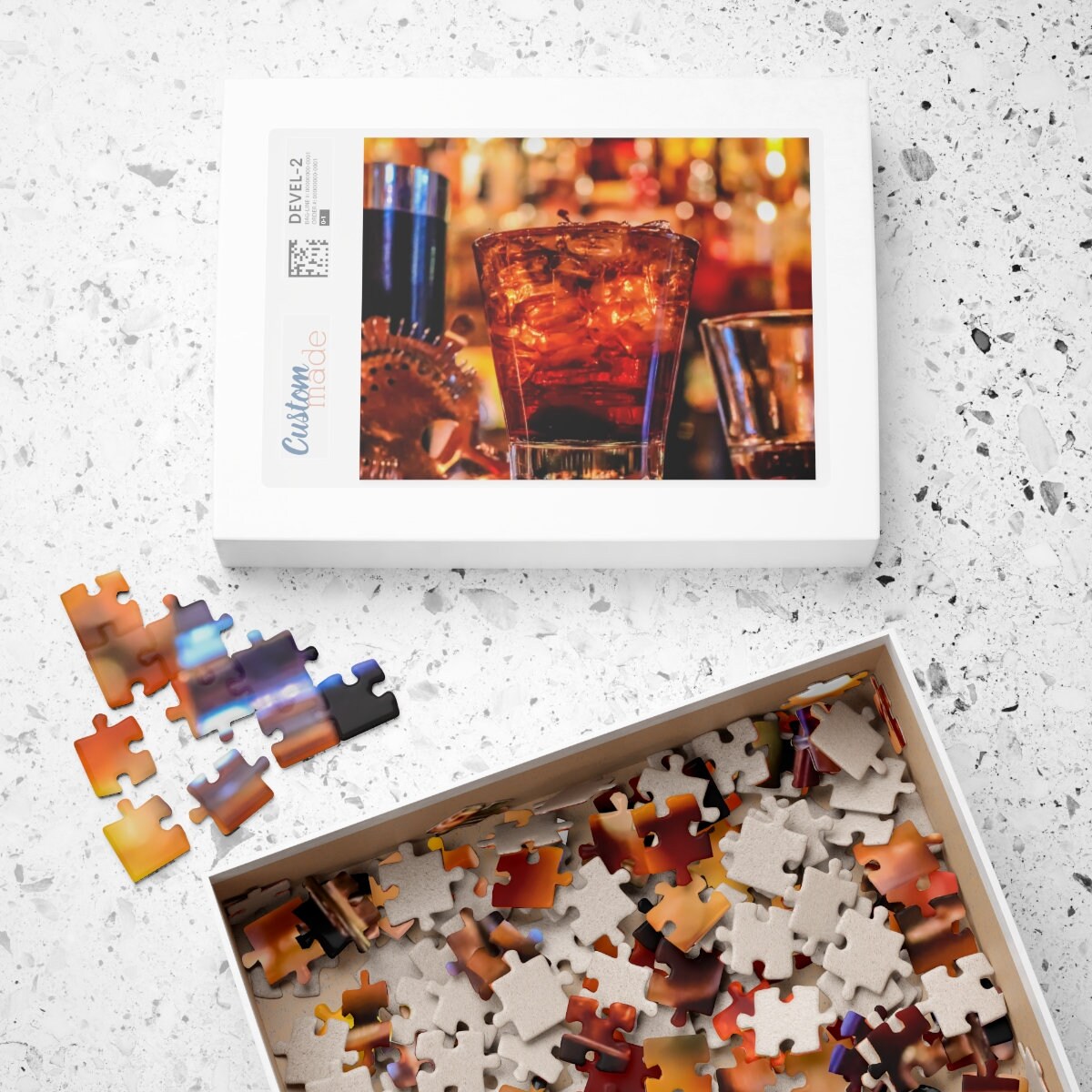 Bar Puzzle Alcohol Puzzle Alcohol Design Whiskey Puzzle - Etsy