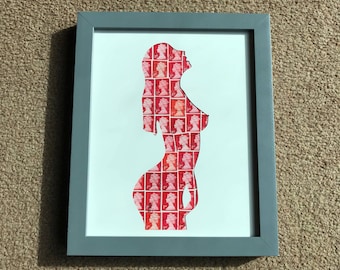 Nude Woman Stamp - Etsy UK