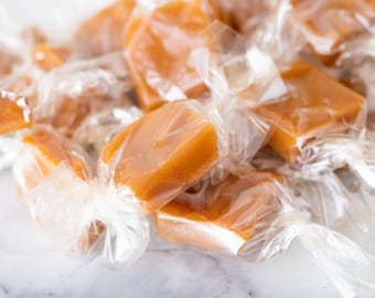 Gourmet Handmade Caramels | Original or Sea Salt | 20 count caramels | Gluten Free