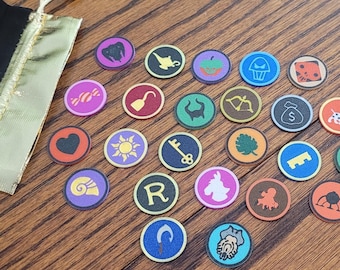 Villainous Random Character Selector Tokens | Villainous Board Game