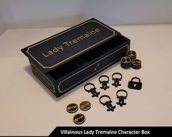 Lady Tremaine Character Box | Villainous Board Game