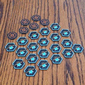 Cad Bane Upgrade Tokens | Star Wars Villainous Board Game