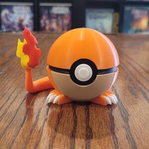 Fire Tailed Monster Ball