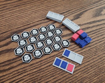 Captain Phasma Upgrade Tokens | Star Wars Villainous Board Game