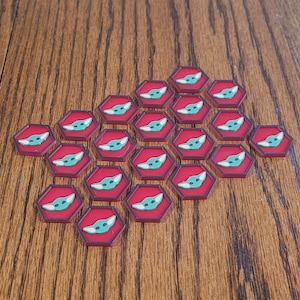 Moff Gideon Upgrade Tokens | Star Wars Villainous Board Game