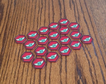 Moff Gideon-upgradetokens | Star Wars Villainous-bordspel