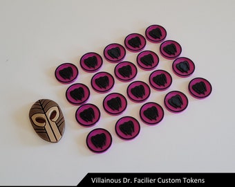 Dr Facilier アップグレード トークン | Villainous ボード ゲーム