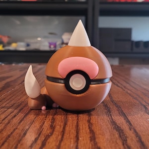 Brown Worm Monster Ball