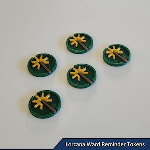 Lorcana Ward Tokens | Lorcana TCG