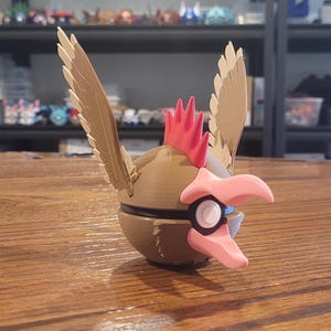 Brown Heron Monster Ball