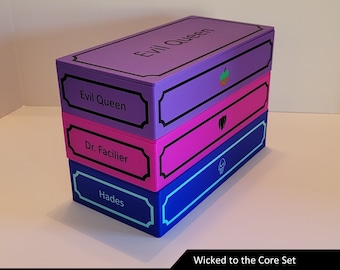 Bösewicht Charakter Boxen zum Core Set | Schurkisches Brettspiel