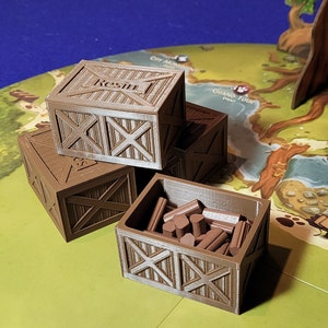 Resource Storage Crate Box | Everdell Board Game
