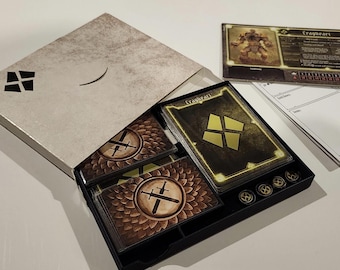 Gloomhaven Character Box Insert | Gloomhaven Board Game | No Spoilers | Fits Sleeved Cards