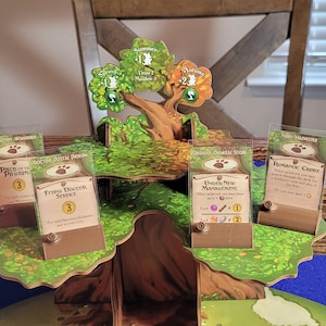 特別イベントカード 丸太型ホルダー | Everdell ボードゲーム