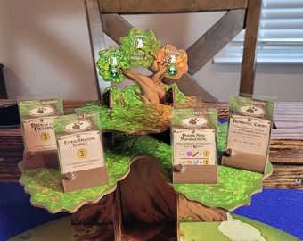 Special Event Card Log Shaped Holder | Unofficial Everdell Board Game Upgrade