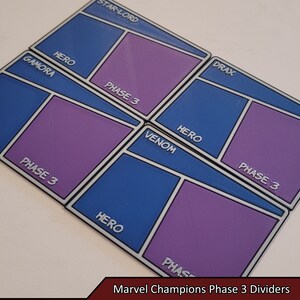 Divisores de jogo da fase 3 dos campeões da Marvel | Marvel defende o jogo de cartas LCG