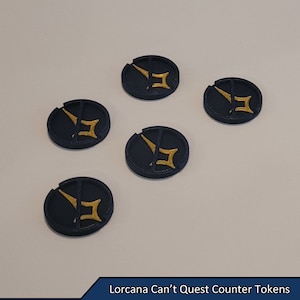Lorcana Can't Quest Tokens | Lorcana TCG