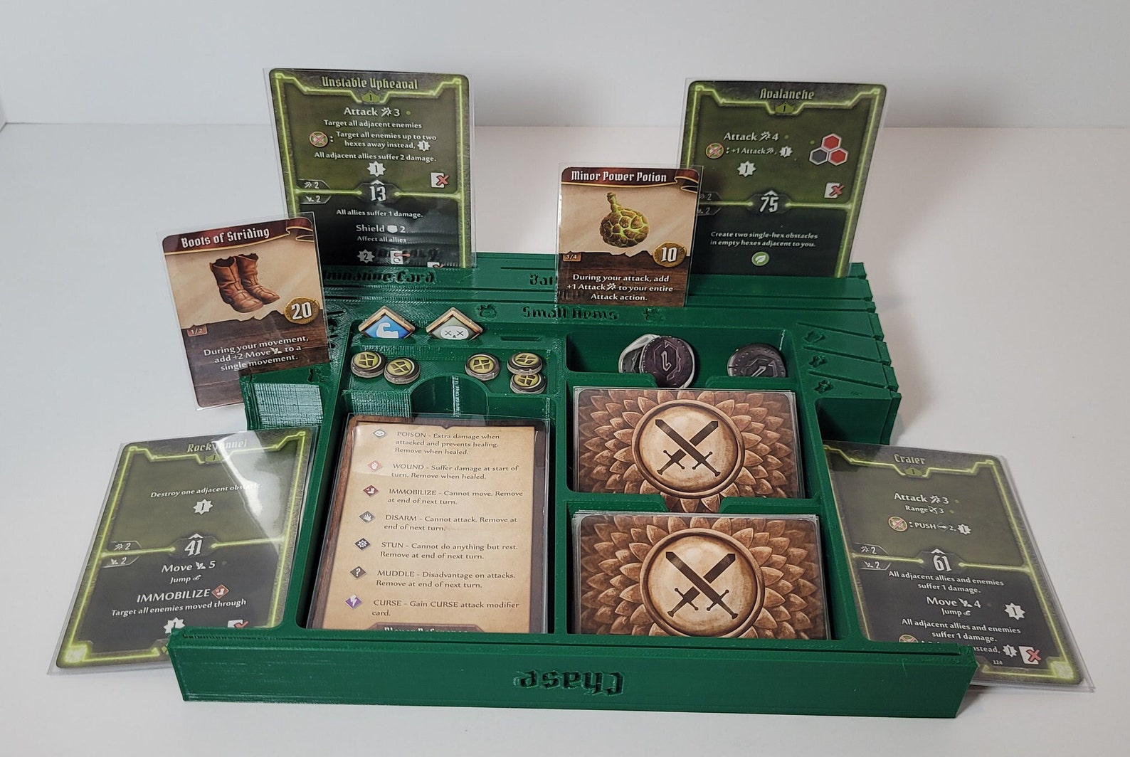Gloomhaven Player Dashboard and Storage Box Gloomhaven Board Etsy