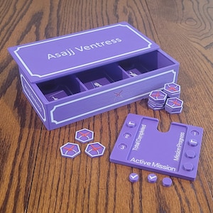 Asajj Ventress Character Box | Star Wars Villainous Board Game