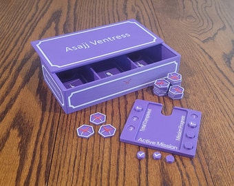 Asajj Ventress-personagedoos | Star Wars Villainous-bordspel