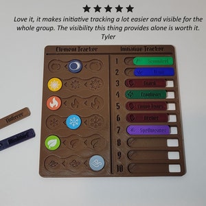 Gloomhaven & Forgotten Circles Initiative Tracker | Gloomhaven Board Game | No Spoilers