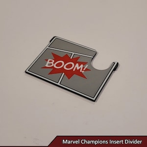 Marvel-Champions-Einsatz „Boom“ Divider | Marvel Champs Das Kartenspiel LKG