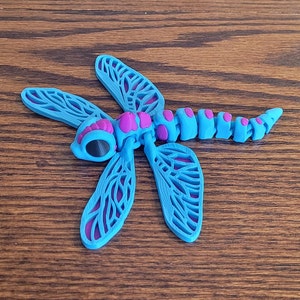 Gliederlibelle | Aschenflügel3D | Fidget Spielzeug