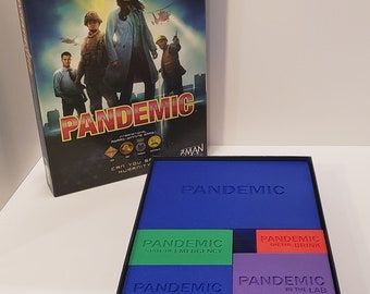 Pandemic with Expansions Storage Organizer | Pandemic The Board Game