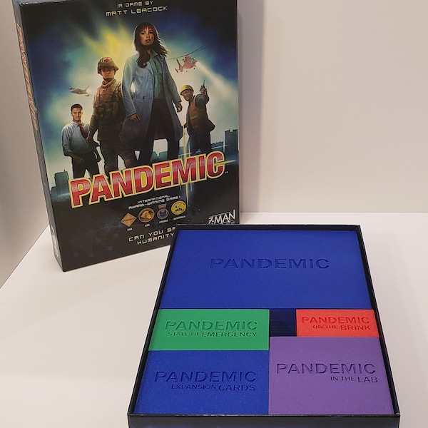 Pandemie met uitbreidingen Opbergorganisator | Pandemie Het bordspel