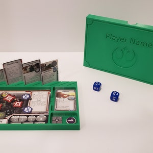 Painel de personagem rebelde personalizado Imperial Assault | Ataque Imperial de Guerra nas Estrelas