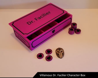Dr Facilier Character Box | Villainous Board Game