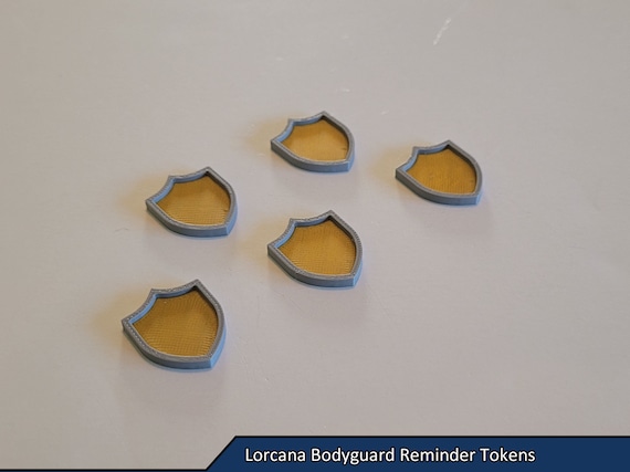 Lorcana Bodyguard Tokens | Lorcana TCG - Etsy Lorcana Bodyguard Tokens | Lorcana TCG - Etsy