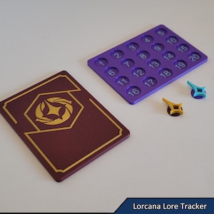 Lorcana Lore Tracker Board | Lorcana TCG