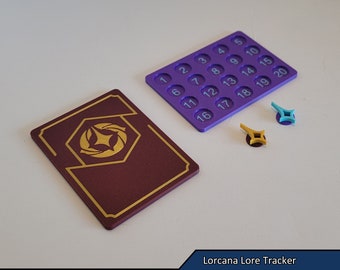 Lorcana Lore Tracker Board | Lorcana TCG