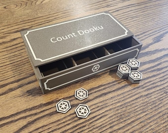 Count Dooku Character Box | Star Wars Villainous Board Game