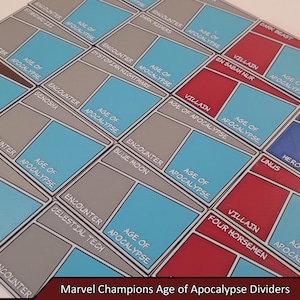 Marvel Champions Age of Apocalypse Divisores de jogos | Marvel defende o jogo de cartas LCG