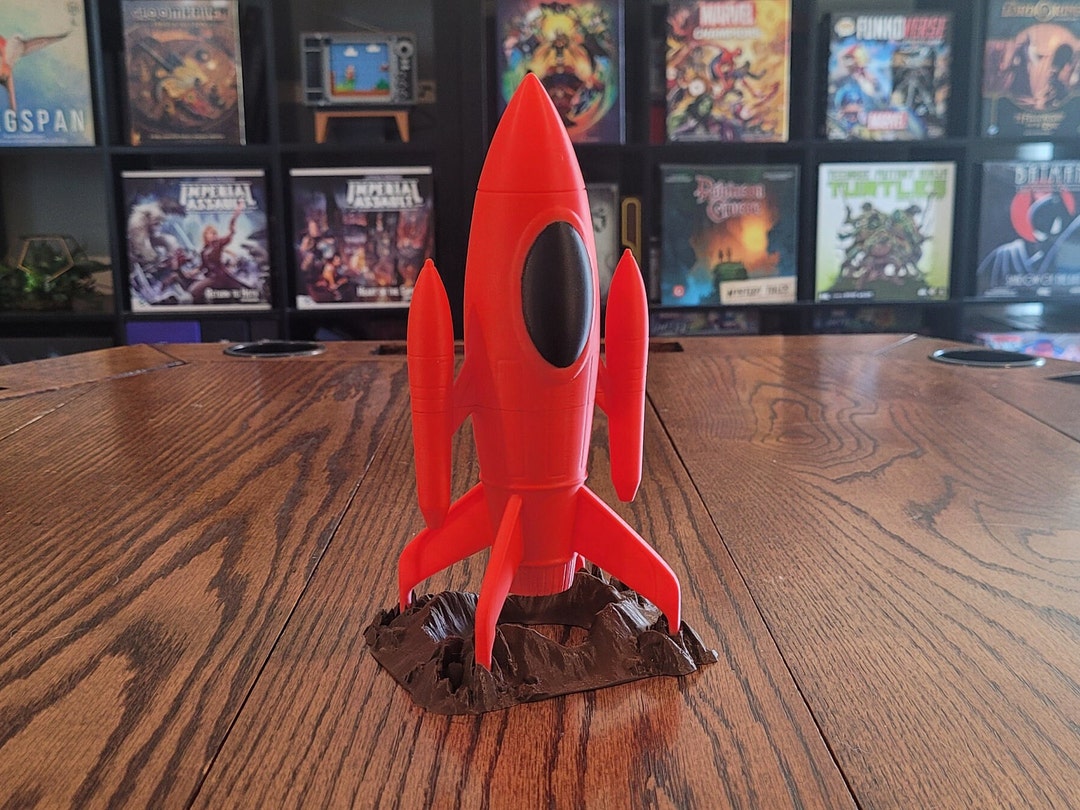 Dnd Rockets Space Rocket Dice Tower | Dungeons and Dragons | Dnd | D&D | RPG Game ...