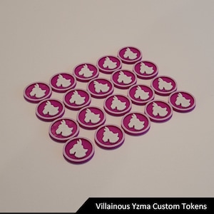 Yzma Upgrade Tokens | Villainous Board Game