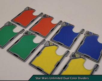 Star Wars Unlimited Dual Color Dividers | Star Wars Unlimited TCG