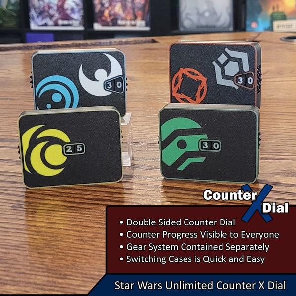 Counter X Dial | Base Health Dial | Star Wars Unlimited TCG