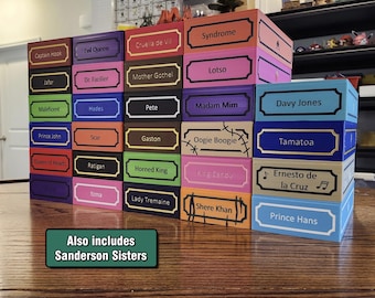 Villainous Character Boxes Complete Set | Villainous Board Game