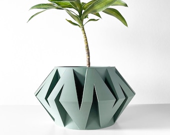 Kovi Planter Pot with Drainage and Tray | Planter for Succulents | 3 4 5 Inch Opening | Terra de Verdant