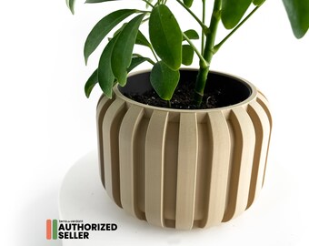 Planter Pot "Panu" with Drainage and Tray | 3 4 5 6 7 Inch Opening | Terra de Verdant Authorized Seller