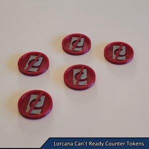 Lorcana Can't Ready Tokens | Lorcana TCG