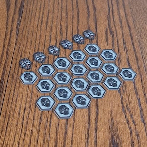 Kylo Ren Upgrade Tokens | Star Wars Villainous Board Game