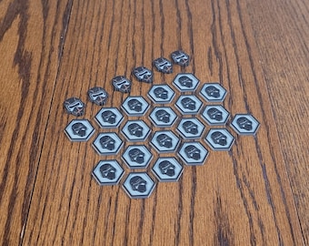 Kylo Ren-upgradetokens | Star Wars Villainous-bordspel