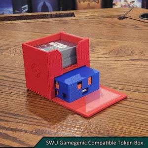 Caixa de armazenamento de token compatível com SWU Gamgenic | Star Wars Ilimitado TCG