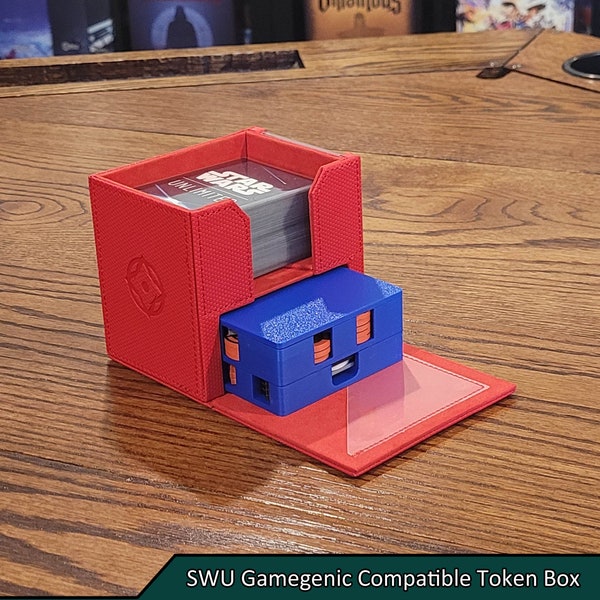 SWU Gamgenic Kompatibel Token Aufbewahrungsbox | Star Wars Unlimited Sammelkartenspiel